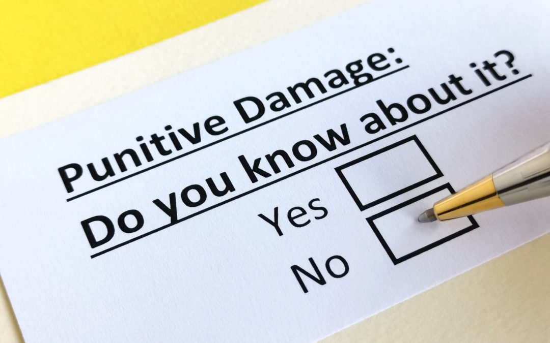 What Are Punitive Damages And When Are They Awarded?